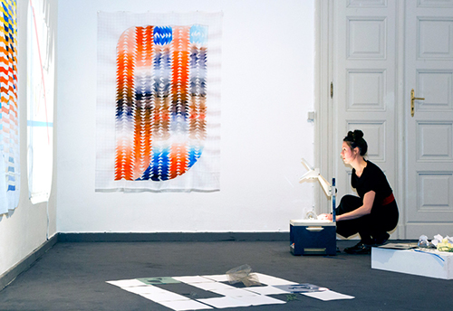 Fay Nicolson, Work With Material